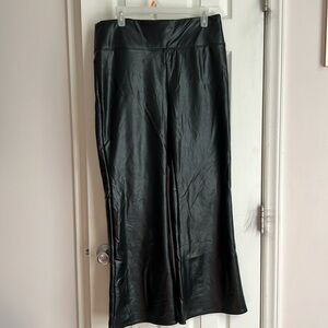 Vince Camuto - Size L fake leather boot cut pants